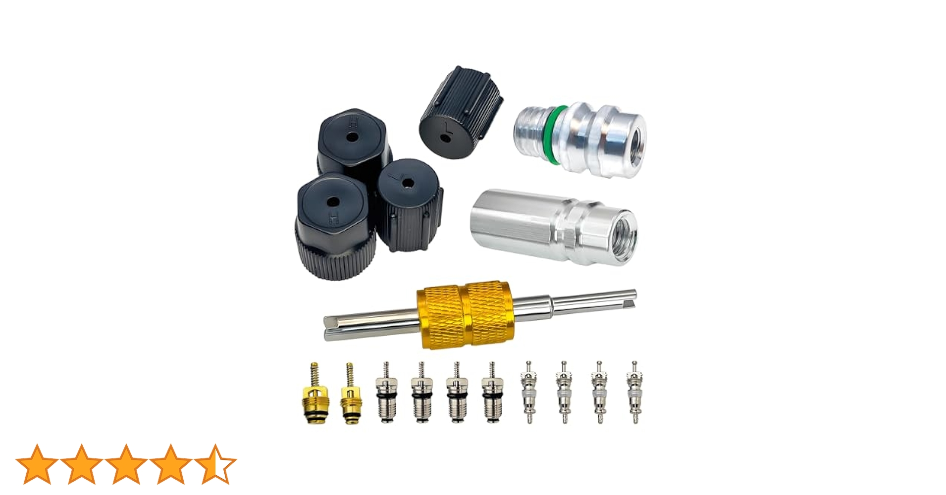 A/C Valve cap エアコンバブルキャップ　Snap on スナップオンロゴ入りカーエアコンバルブキャップ R134aガス車